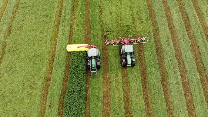 faucheuses RTK en action